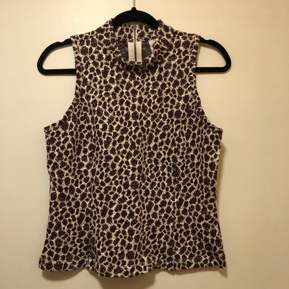 Leopard Akemi and Kin tank from Anthropologie - Picture 3 of 4